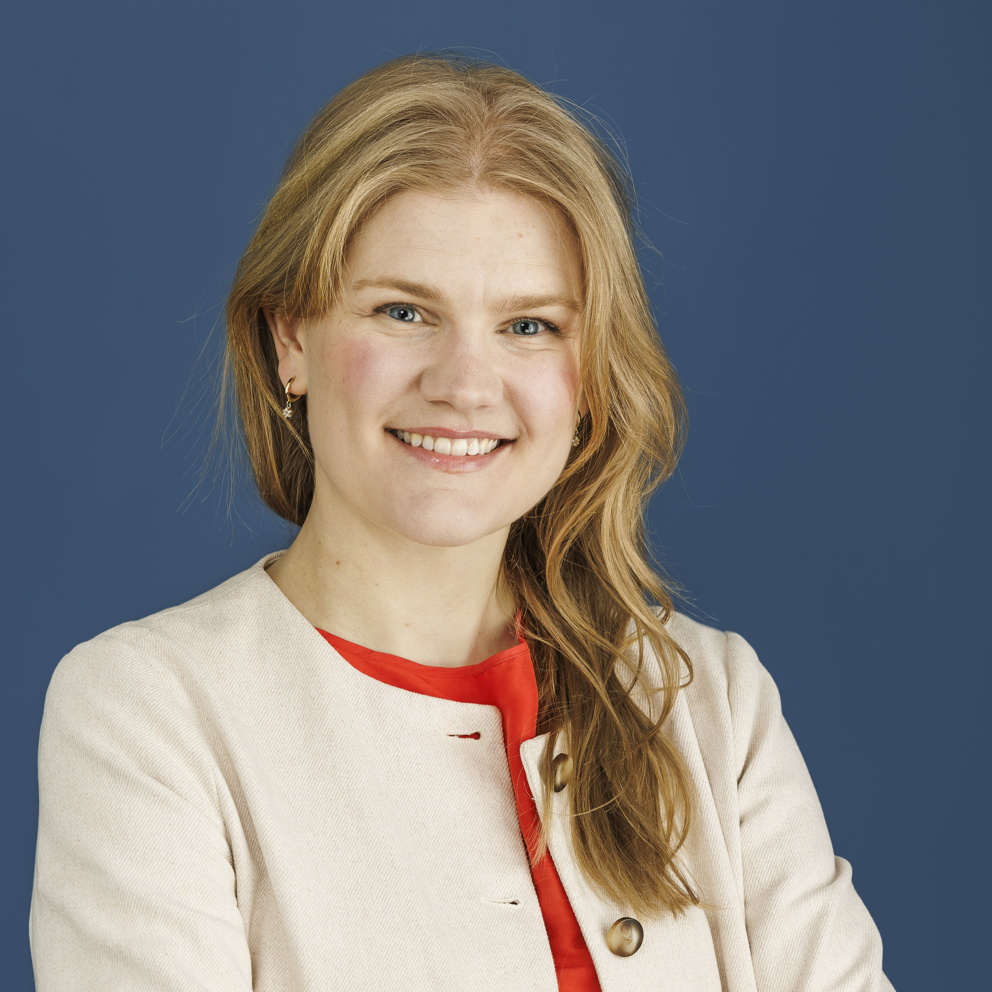 Portrett av Gabrielle Legrand Gjerdset, direktør politikk og kommunikasjon