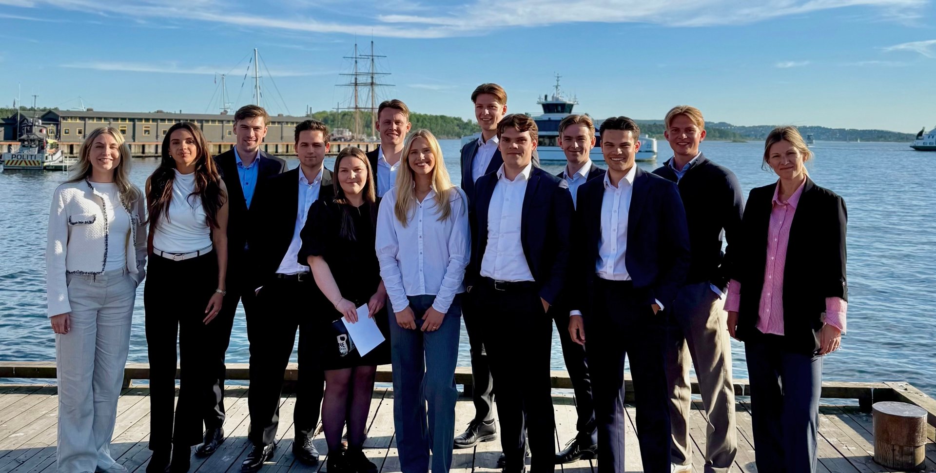 Maritime Trainee kull 18 på Rådhuskaia