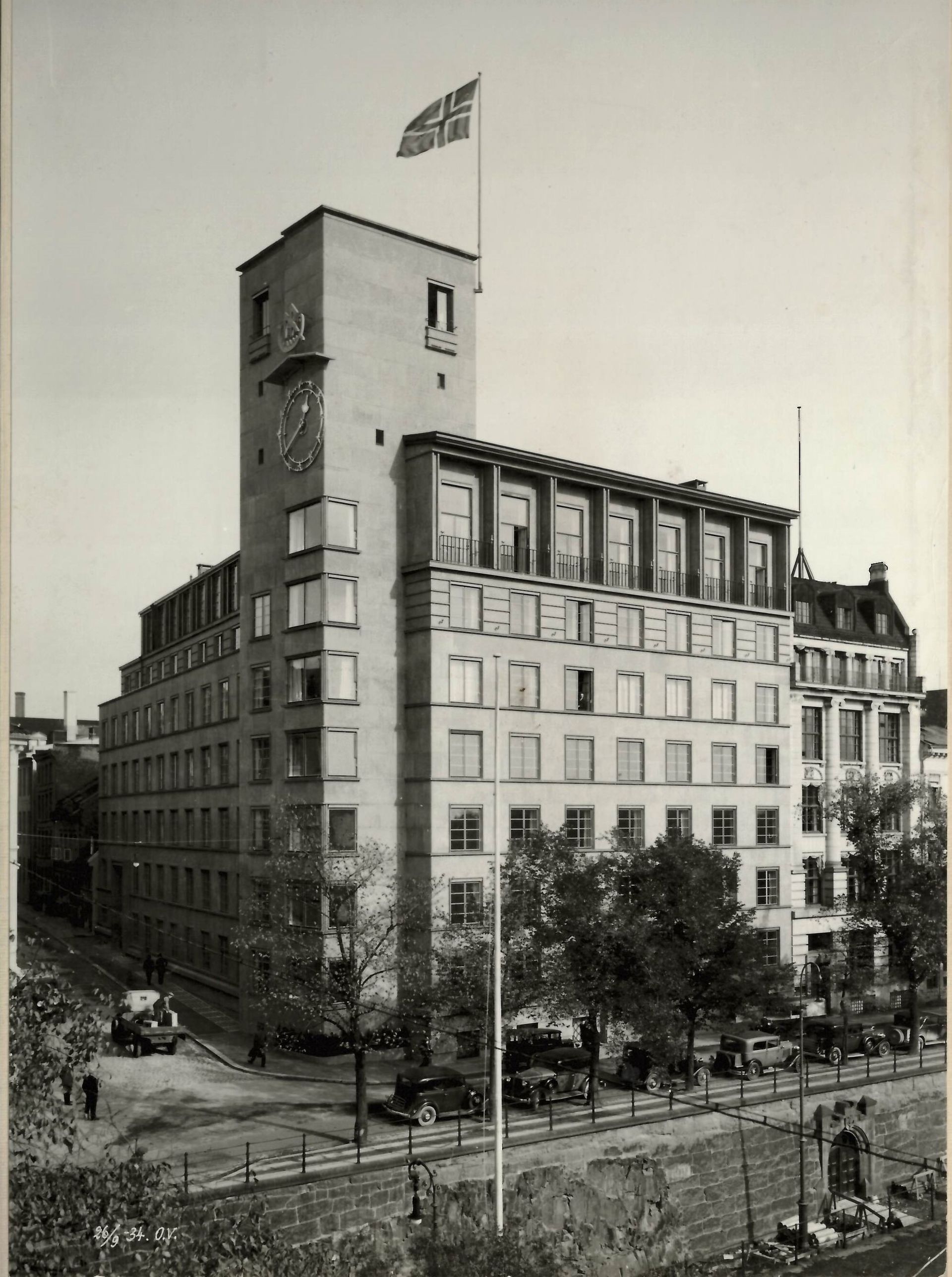 Rådhusgata 25, bilde fra sept. 1934